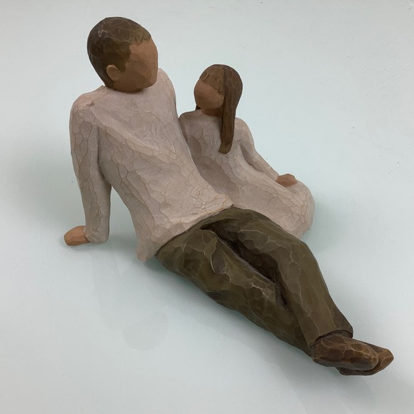 Vintage Willow Tree Father and Daughter figure by Susan Lordi EUC - Picture 1 of 10